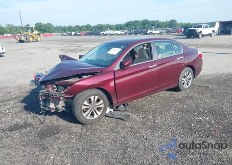 2013 Honda Accord Lx из США, поврежденный, VIN 1HGCR2F32DA028433